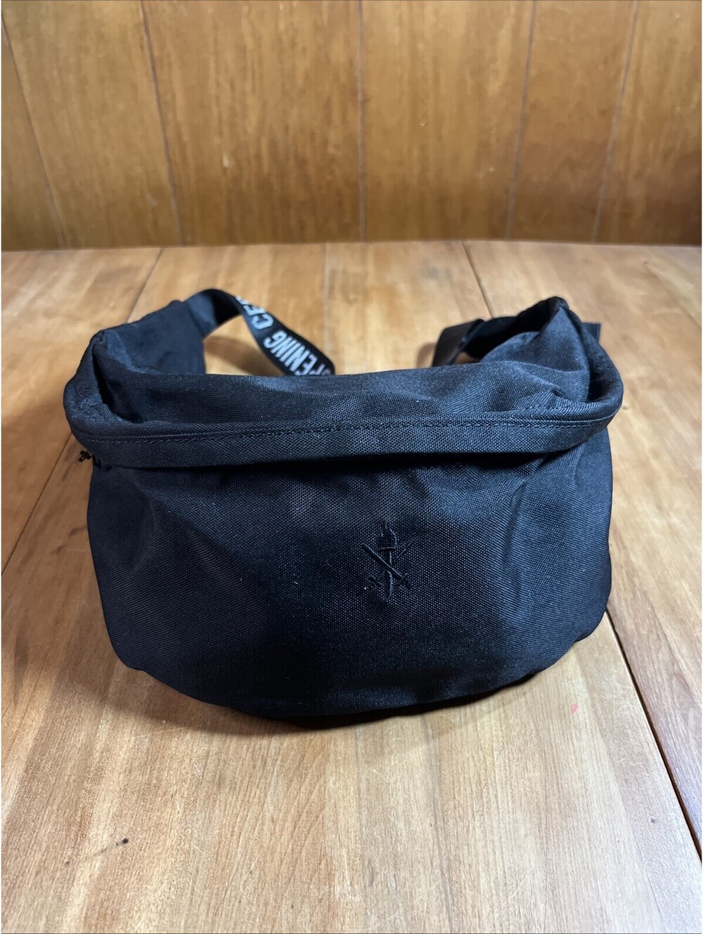 Opening Ceremony Black Fanny Pack Bag